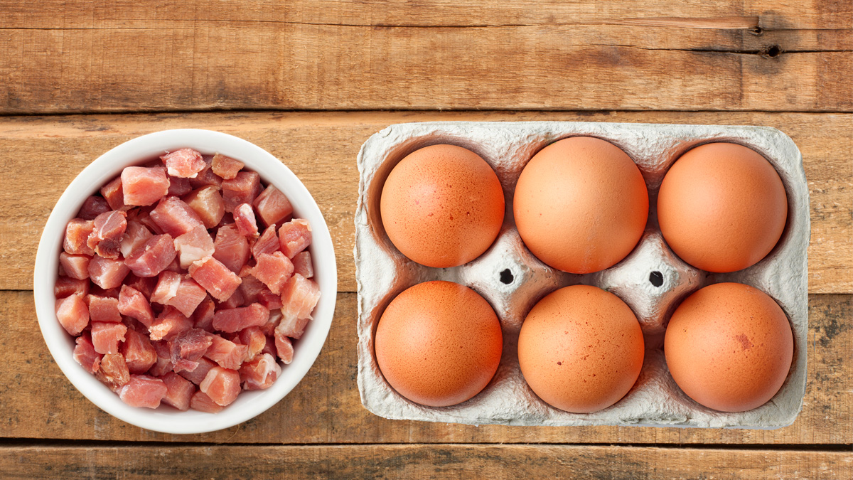 terugroeping door FAVV van eieren en spek van Boni
